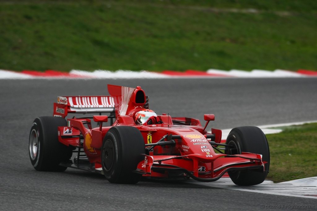 Test Ferrari F2008 Italian F3 Drivers Vallelunga